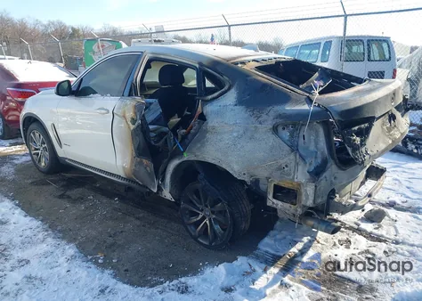 2017 BMW X6 xDrive35I from USA, damaged, VIN 5UXKU2C38H0U28858